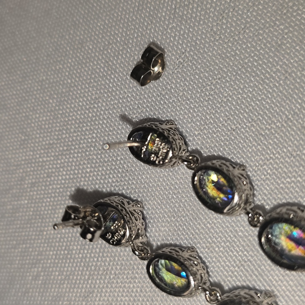 Sterling Silver Earrings - Picture 4 of 4